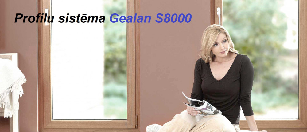 Profilu sistēma Gealan 8000